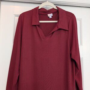 NWOT LuLaRoe Courtney Long Sleeve Top